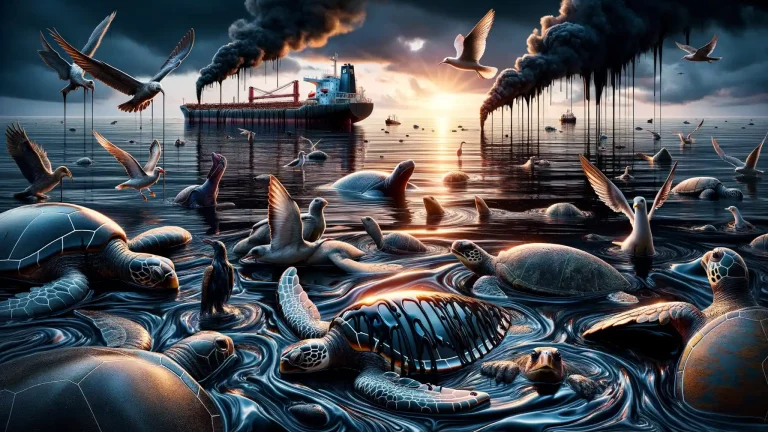 The Effects of Oil Spills on Ocean Life