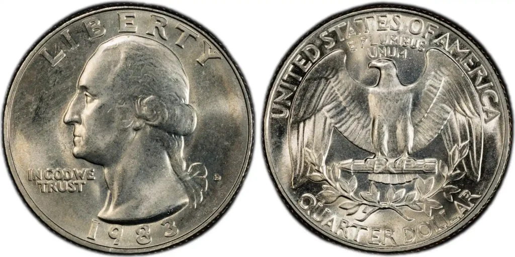 1983 D Quarter