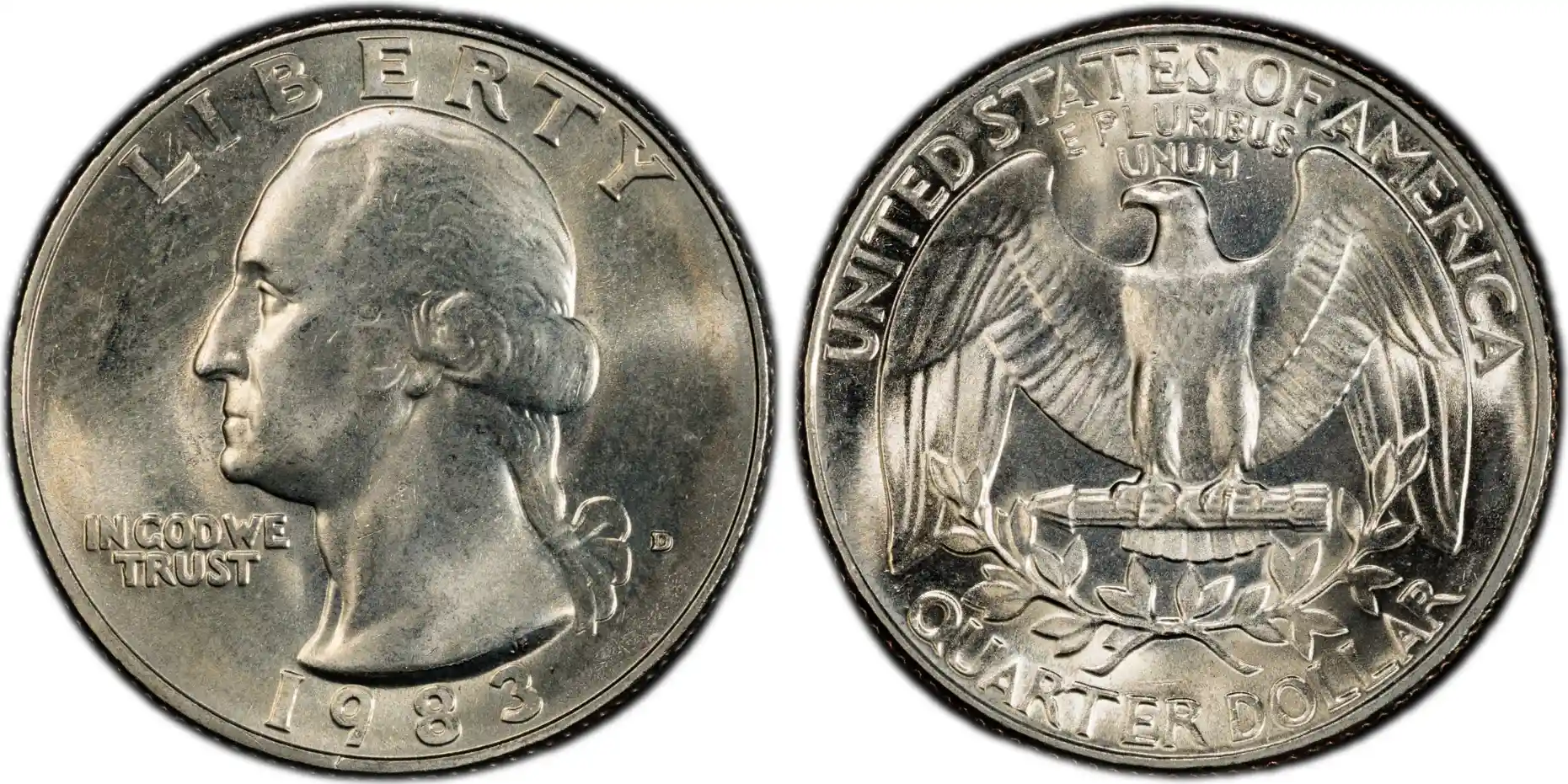 1983 D Quarter